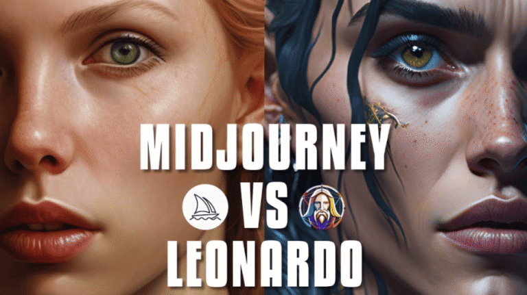 Midjourney vs Leonardo AI