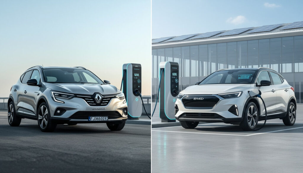 Renault Mégane E-Tech vs BYD Dolphin