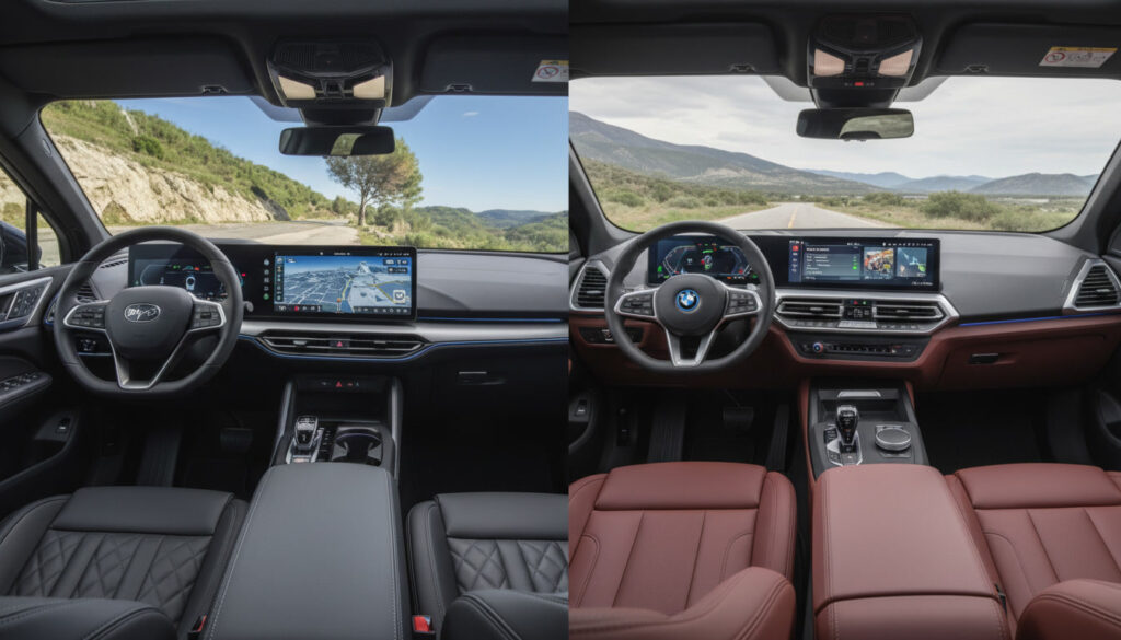 BMW iX3 vs BYD Sealion 7