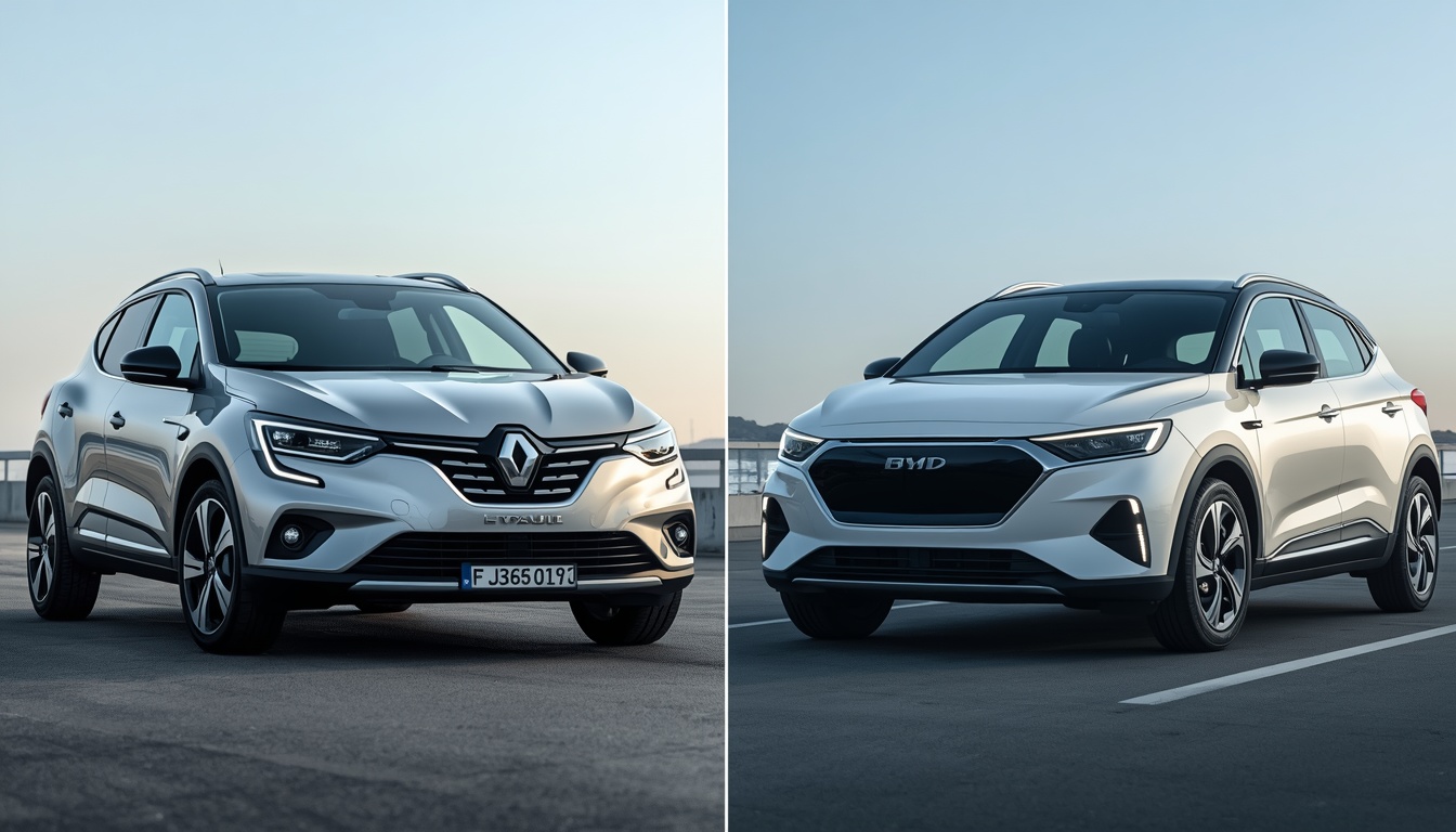Renault Mégane E-Tech vs BYD Dolphin