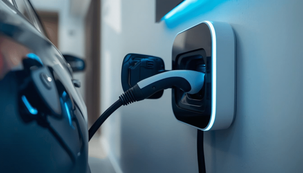 Borne de recharge accélérée