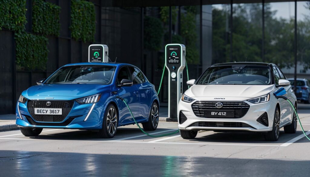 Peugeot e-208 vs BYD Dolphin